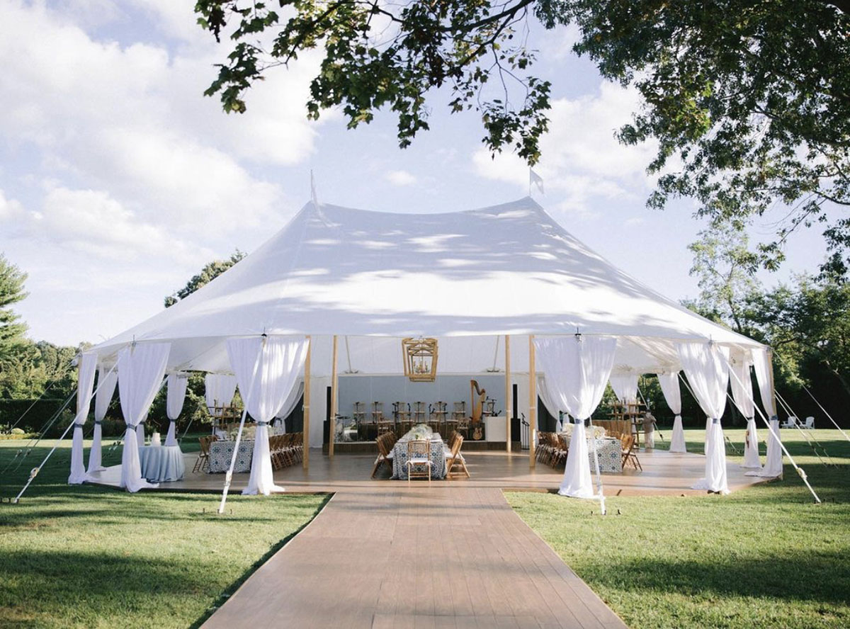 sailcloth wedding tents