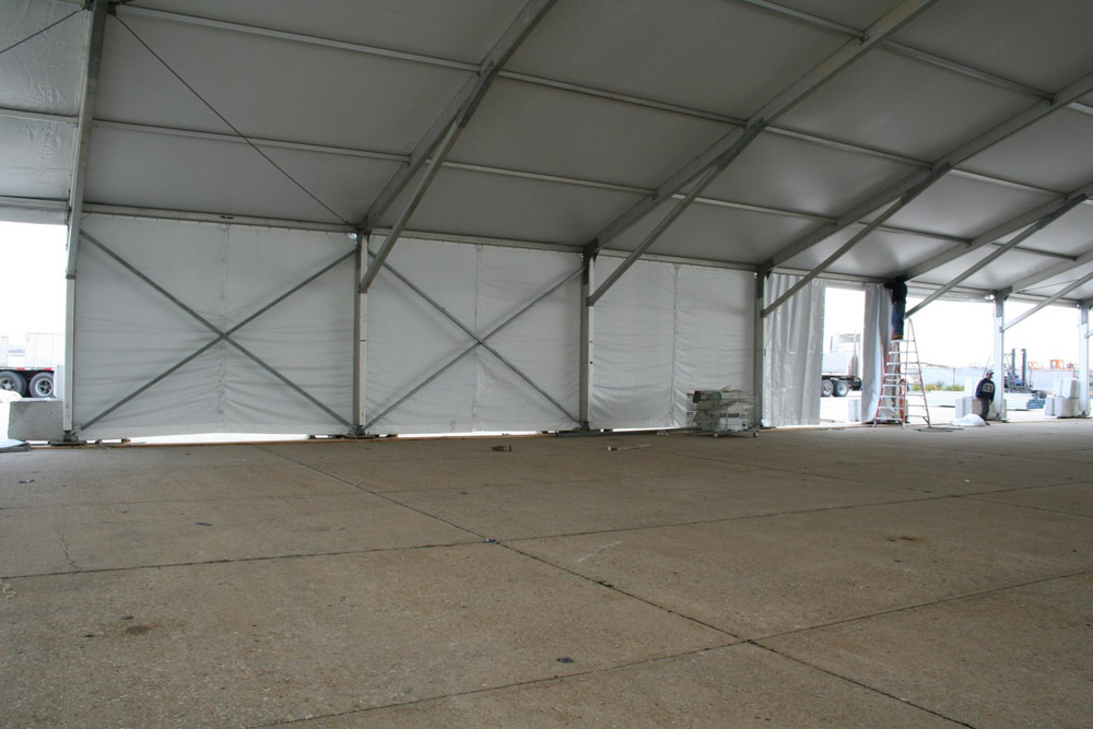 tent rental side walls